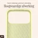 AVY Apple iPhone 17 Pro Hoesje Liquid Silicone met MagSafe Butter Yellow afbeelding 10