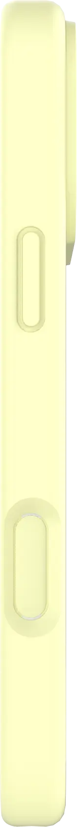AVY Apple iPhone 17 Pro Hoesje Liquid Silicone met MagSafe Butter Yellow afbeelding 15