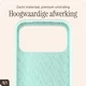 AVY Apple iPhone 17 Pro Hoesje Liquid Silicone met MagSafe Matcha afbeelding 10