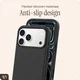 AVY Apple iPhone 17 Pro Max Hoesje Liquid Silicone met MagSafe Zwart afbeelding 7