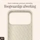 AVY Apple iPhone 17 Pro Max Hoesje Liquid Silicone met MagSafe Beige afbeelding 10