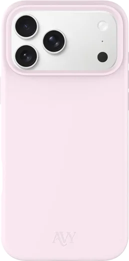 AVY Apple iPhone 17 Pro Max Hoesje Liquid Silicone met MagSafe Roze afbeelding 1