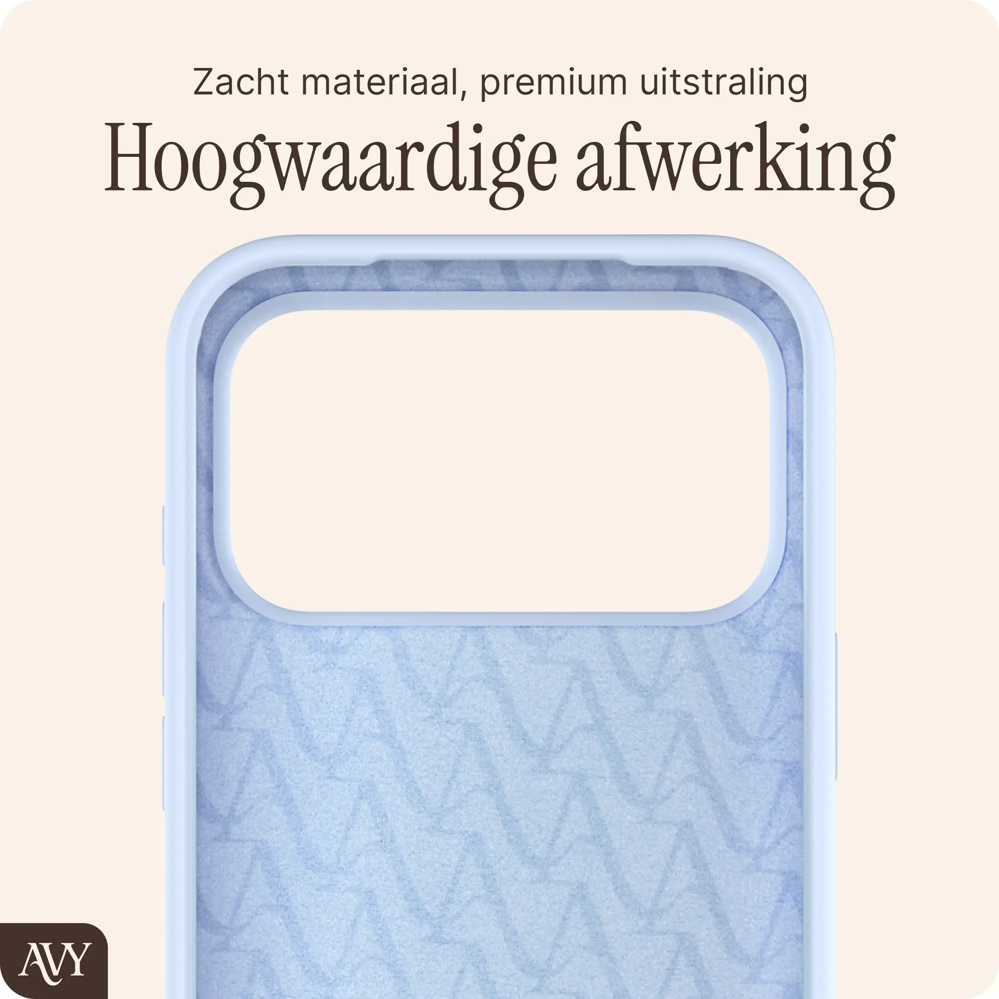 AVY Apple iPhone 17 Pro Max Hoesje Liquid Silicone met MagSafe Blauw afbeelding 10