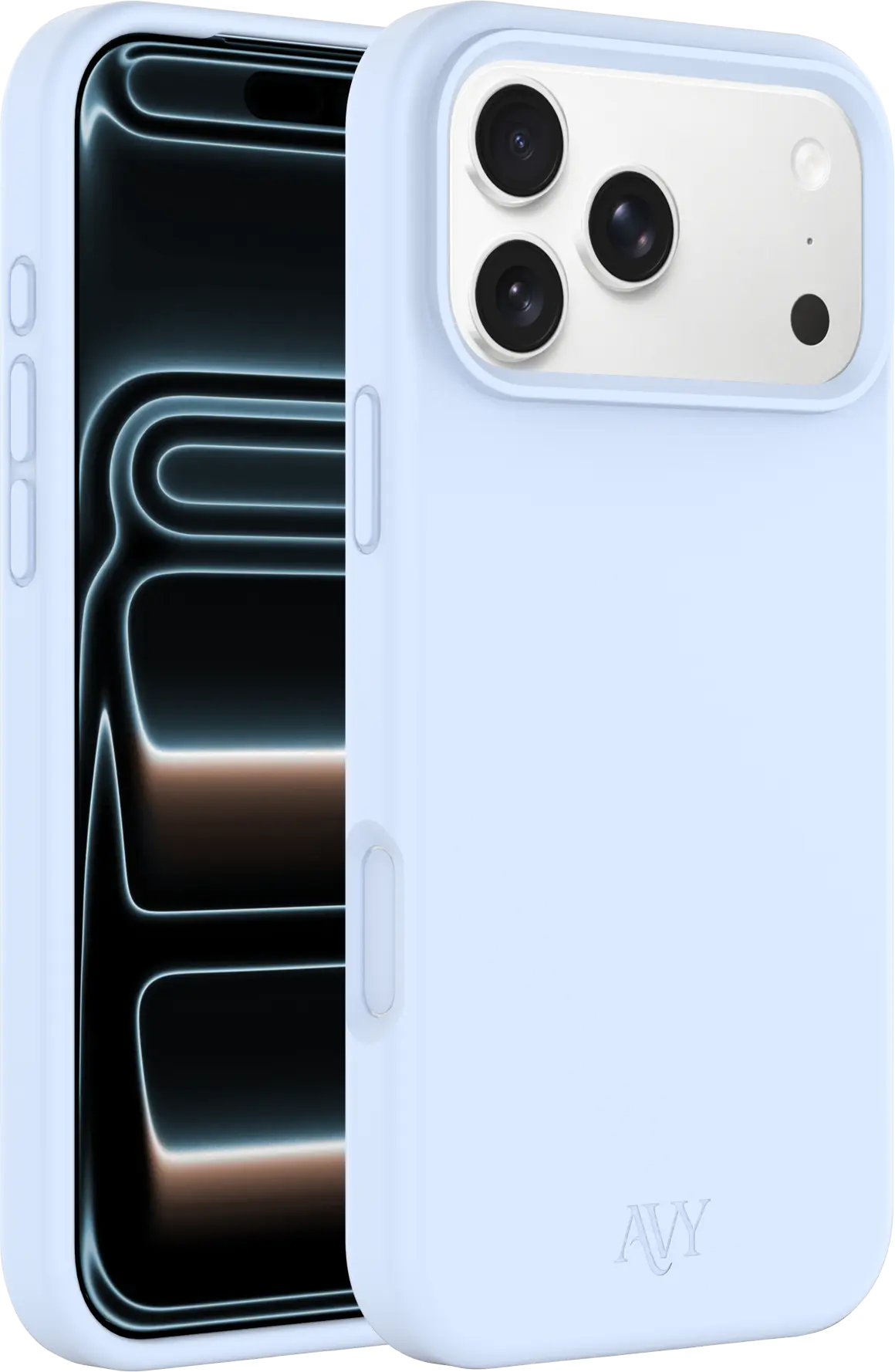 AVY Apple iPhone 17 Pro Max Hoesje Liquid Silicone met MagSafe Blauw afbeelding 11