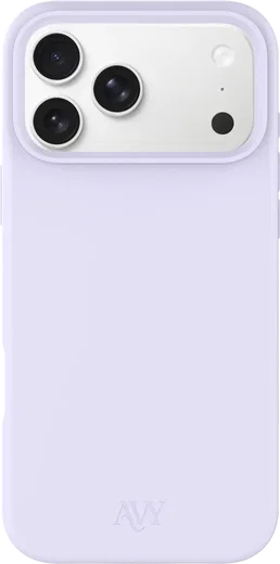 AVY Apple iPhone 17 Pro Max Hoesje Liquid Silicone met MagSafe Paars afbeelding 1