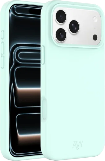 AVY Apple iPhone 17 Pro Max Hoesje Liquid Silicone met MagSafe Matcha afbeelding 11