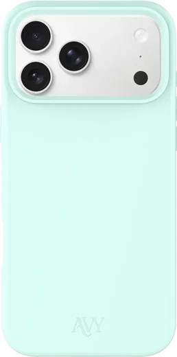 AVY Apple iPhone 17 Pro Max Hoesje Liquid Silicone met MagSafe Matcha afbeelding 1