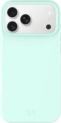 AVY Apple iPhone 17 Pro Max Hoesje Liquid Silicone met MagSafe Matcha afbeelding