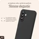 AVY Samsung Galaxy A56 / A36 Hoesje Liquid Silicone met MagSafe Zwart afbeelding 8