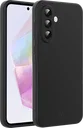 AVY Samsung Galaxy A56 / A36 Hoesje Liquid Silicone met MagSafe Zwart
