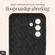 AVY Samsung Galaxy A56 / A36 Hoesje Liquid Silicone met MagSafe Zwart afbeelding 9