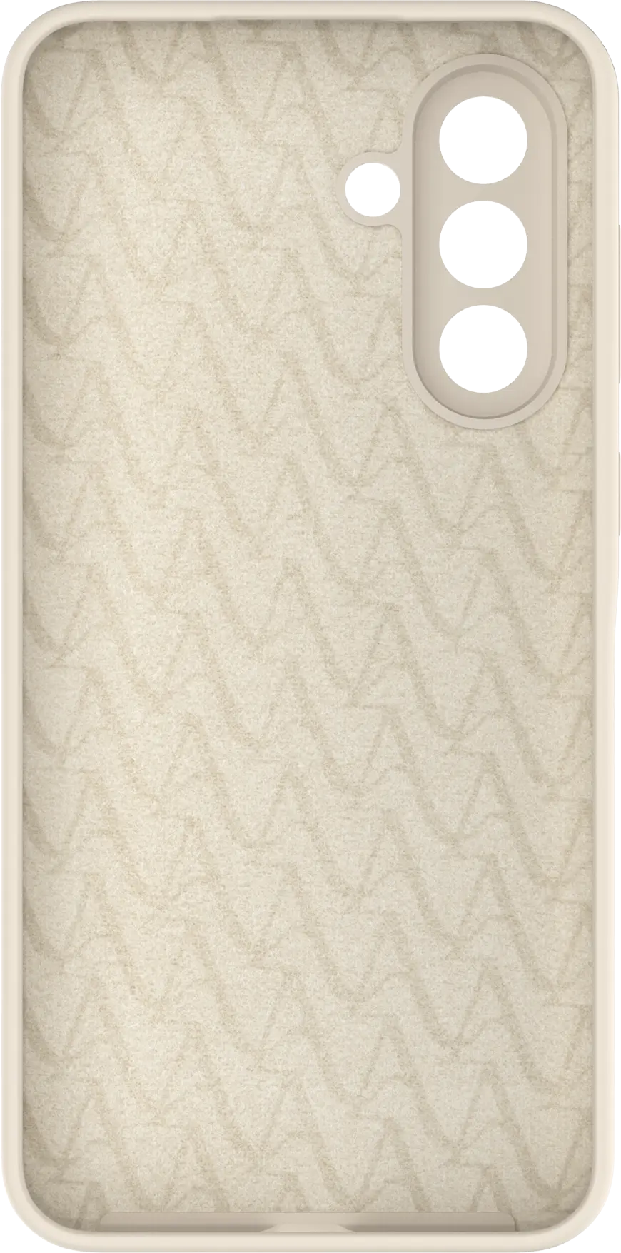 AVY Samsung Galaxy A56 / A36 Hoesje Liquid Silicone met MagSafe Beige afbeelding 15