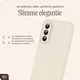 AVY Samsung Galaxy A56 / A36 Hoesje Liquid Silicone met MagSafe Beige afbeelding 8