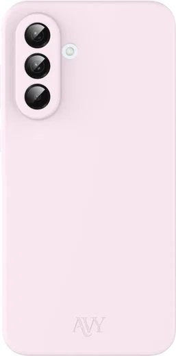 AVY Samsung Galaxy A56 / A36 Hoesje Liquid Silicone met MagSafe Roze afbeelding 1