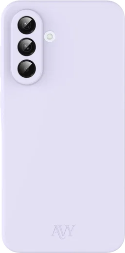 AVY Samsung Galaxy A56 / A36 Hoesje Liquid Silicone met MagSafe Paars afbeelding 1