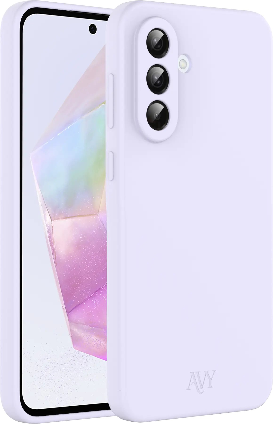 AVY Samsung Galaxy A56 / A36 Hoesje Liquid Silicone met MagSafe Paars afbeelding 10