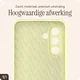 AVY Samsung Galaxy A56 / A36 Hoesje Liquid Silicone met MagSafe Butter Yellow afbeelding 9