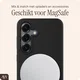 AVY Samsung Galaxy S25 / S24 Hoesje Liquid Silicone met MagSafe Zwart afbeelding 6
