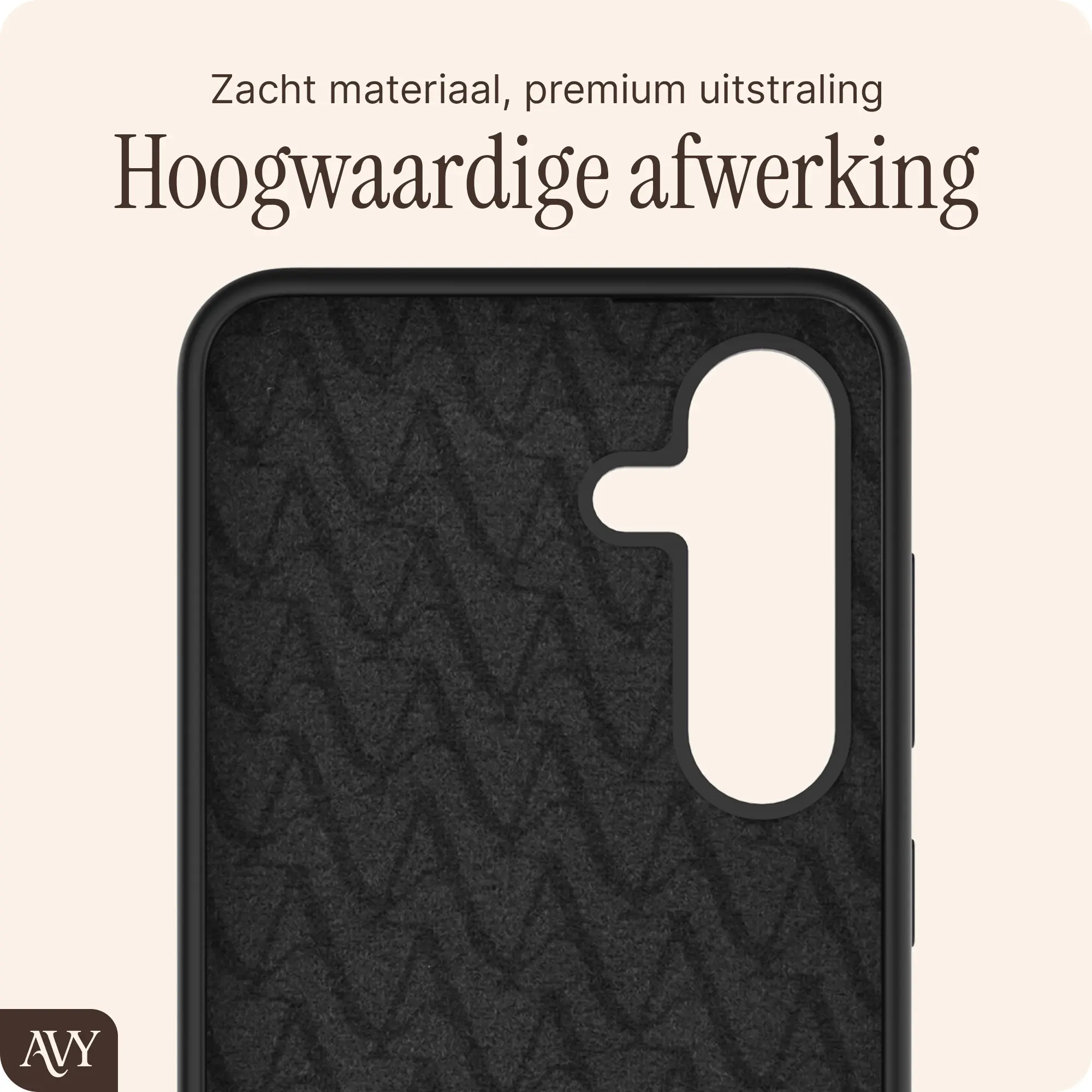 AVY Samsung Galaxy S25 / S24 Hoesje Liquid Silicone met MagSafe Zwart afbeelding 9