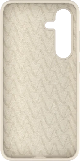 AVY Samsung Galaxy S25 / S24 Hoesje Liquid Silicone met MagSafe Beige afbeelding 15