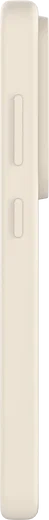 AVY Samsung Galaxy S25 / S24 Hoesje Liquid Silicone met MagSafe Beige afbeelding 14