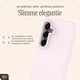 AVY Samsung Galaxy S25 / S24 Hoesje Liquid Silicone met MagSafe Roze afbeelding 9