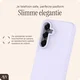AVY Samsung Galaxy S25 / S24 Hoesje Liquid Silicone met MagSafe Paars afbeelding 8
