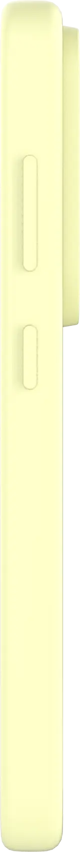 AVY Samsung Galaxy S25 / S24 Hoesje Liquid Silicone met MagSafe Butter Yellow afbeelding 14