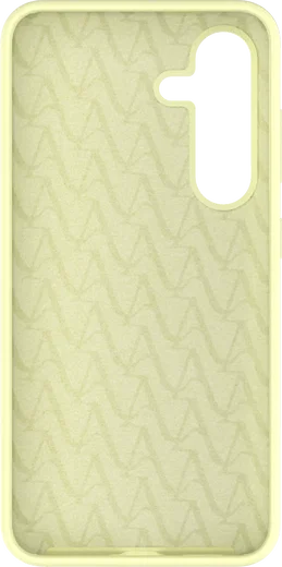 AVY Samsung Galaxy S25 / S24 Hoesje Liquid Silicone met MagSafe Butter Yellow afbeelding 15