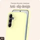 AVY Samsung Galaxy S25 / S24 Hoesje Liquid Silicone met MagSafe Butter Yellow afbeelding 6