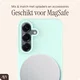 AVY Samsung Galaxy S25 / S24 Hoesje Liquid Silicone met MagSafe Matcha afbeelding 7
