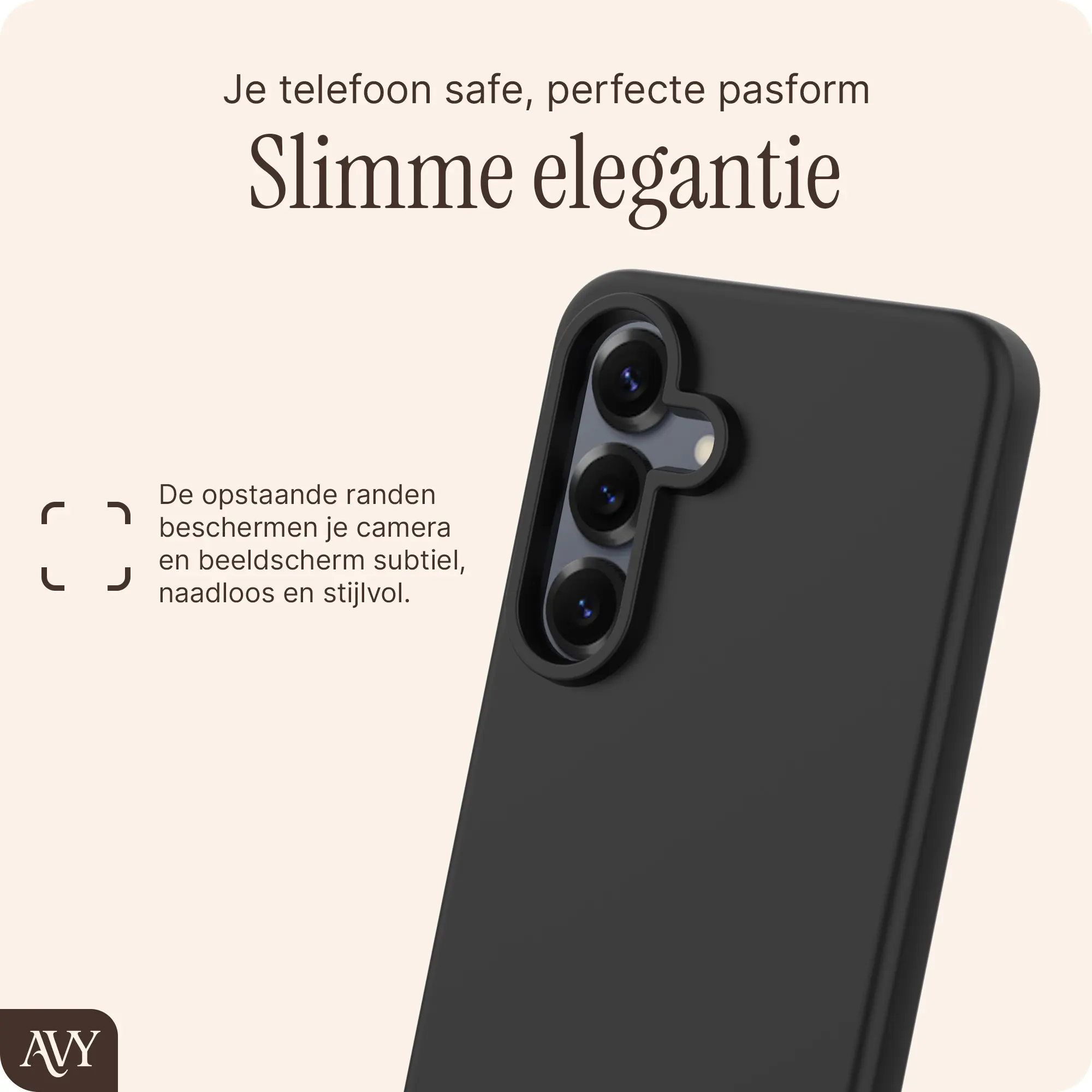 AVY Samsung S25 Plus / S24 Plus Hoesje Liquid Silicone met MagSafe Zwart afbeelding 8