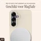 AVY Samsung S25 Plus / S24 Plus Hoesje Liquid Silicone met MagSafe Beige afbeelding 7