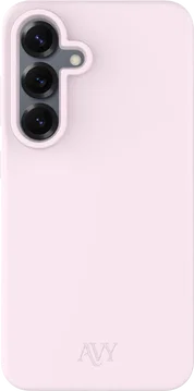 AVY Samsung S25 Plus / S24 Plus Hoesje Liquid Silicone met MagSafe Roze