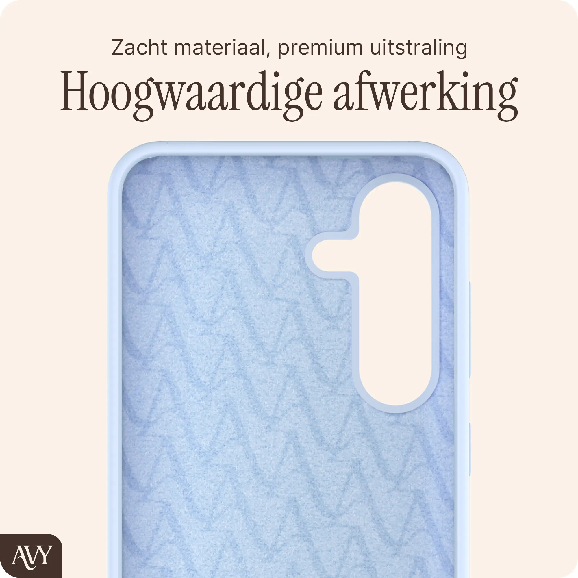AVY Samsung S25 Plus / S24 Plus Hoesje Liquid Silicone met MagSafe Blauw afbeelding 9