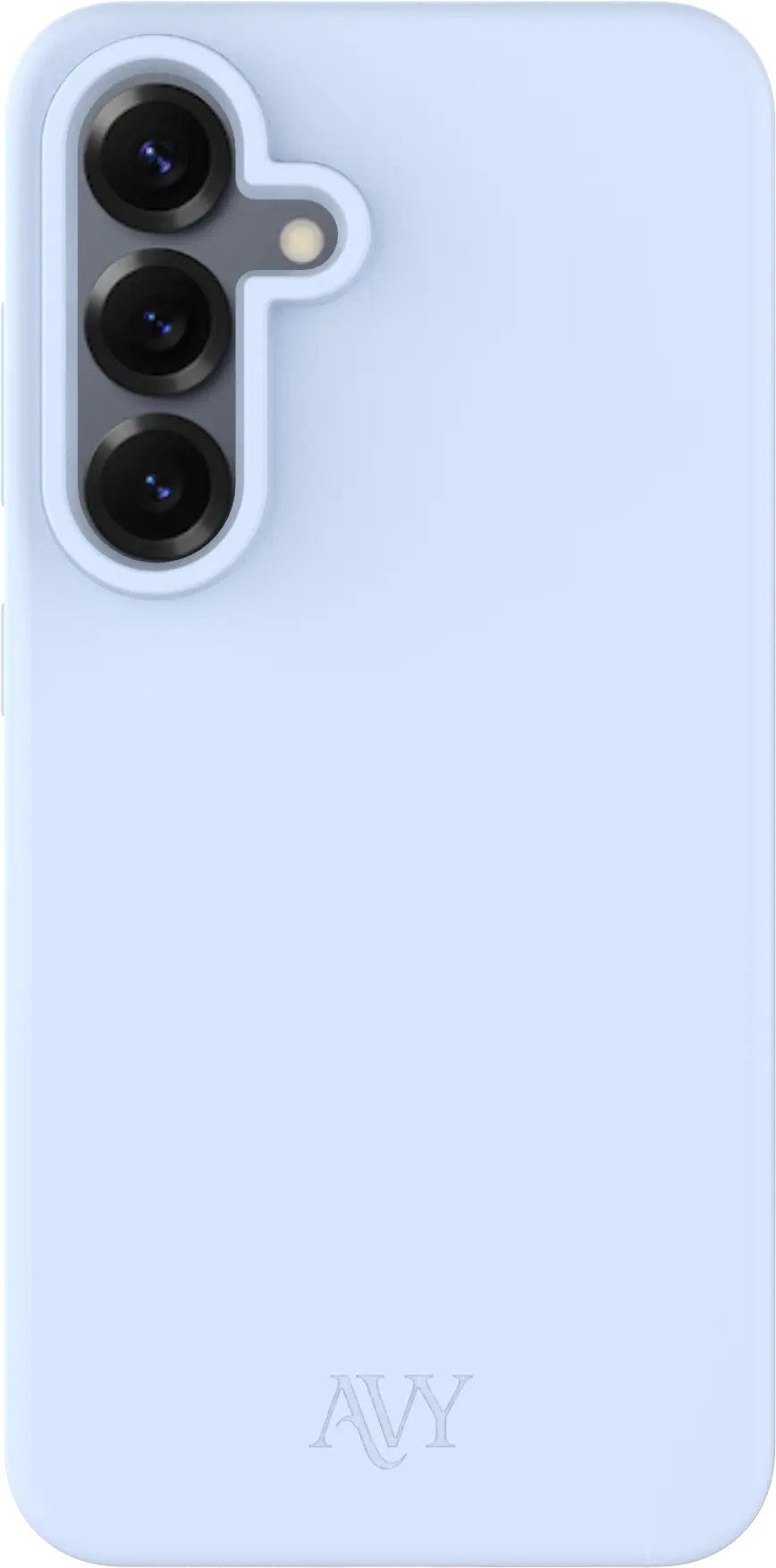AVY Samsung S25 Plus / S24 Plus Hoesje Liquid Silicone met MagSafe Blauw afbeelding 1