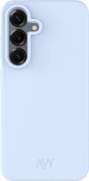 AVY Samsung S25 Plus / S24 Plus Hoesje Liquid Silicone met MagSafe Blauw