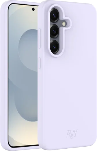 AVY Samsung S25 Plus / S24 Plus Hoesje Liquid Silicone met MagSafe Paars afbeelding 10