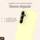 AVY Samsung S25 Plus / S24 Plus Hoesje Liquid Silicone met MagSafe Butter Yellow afbeelding 8