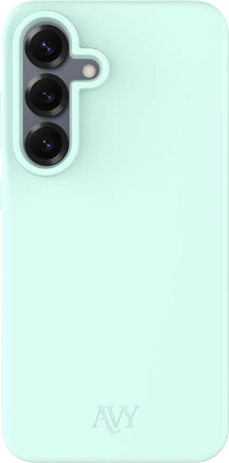 AVY Samsung Galaxy S25 Plus / S24 Plus Hoesje Liquid Silicone met MagSafe Matcha afbeelding 1