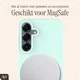 AVY Samsung Galaxy S25 Plus / S24 Plus Hoesje Liquid Silicone met MagSafe Matcha afbeelding 6