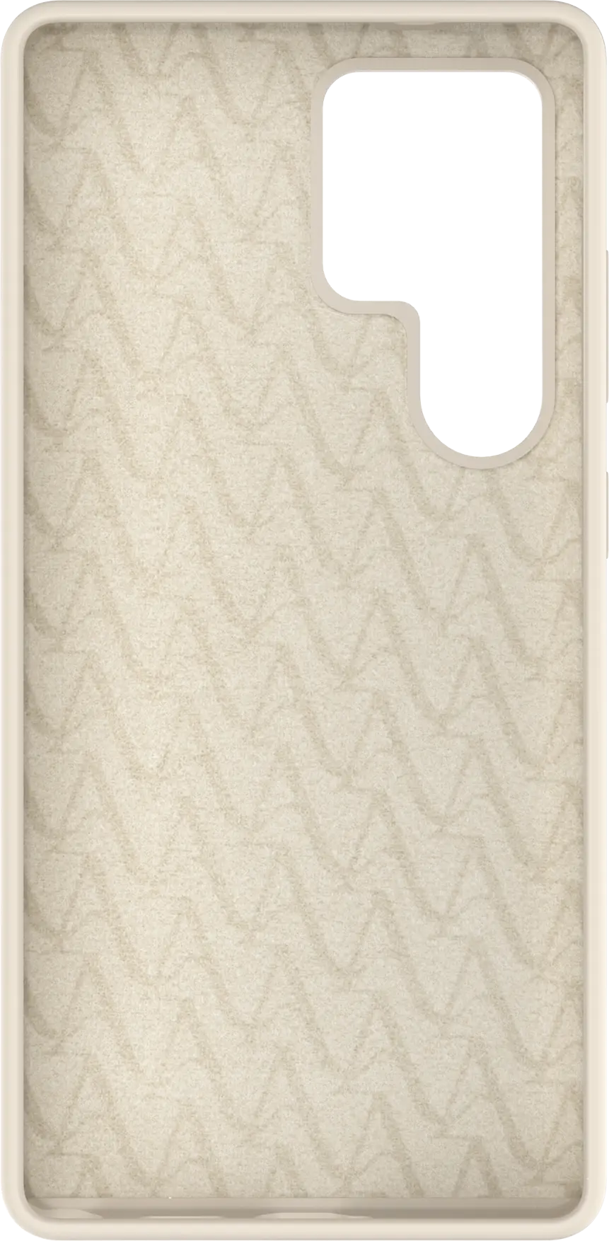 AVY Samsung Galaxy S25 Ultra Hoesje Liquid Silicone met MagSafe Beige afbeelding 16