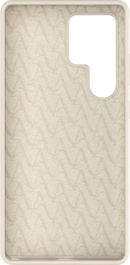 AVY Samsung Galaxy S25 Ultra Hoesje Liquid Silicone met MagSafe Beige afbeelding 16