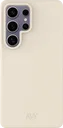 AVY Samsung Galaxy S25 Ultra Hoesje Liquid Silicone met MagSafe Beige