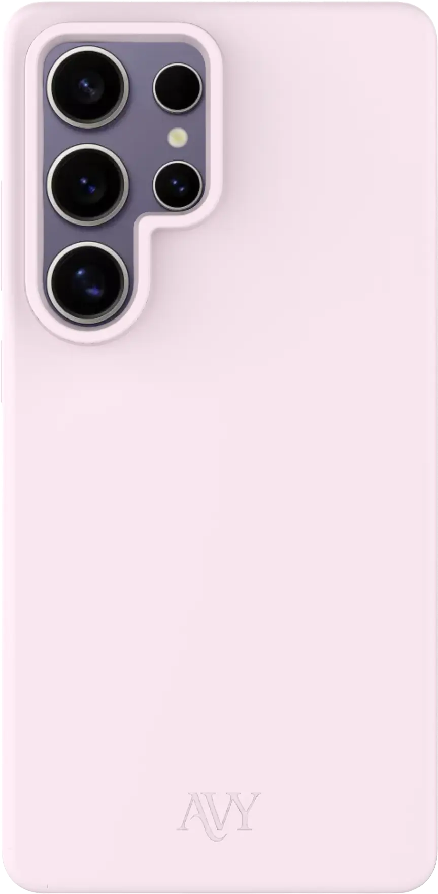 AVY Samsung Galaxy S25 Ultra Hoesje Liquid Silicone met MagSafe Roze afbeelding 1