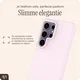 AVY Samsung Galaxy S25 Ultra Hoesje Liquid Silicone met MagSafe Roze afbeelding 9