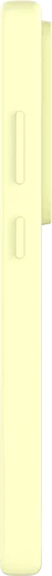 AVY Samsung Galaxy S25 Ultra Hoesje Liquid Silicone met MagSafe Butter Yellow afbeelding 15