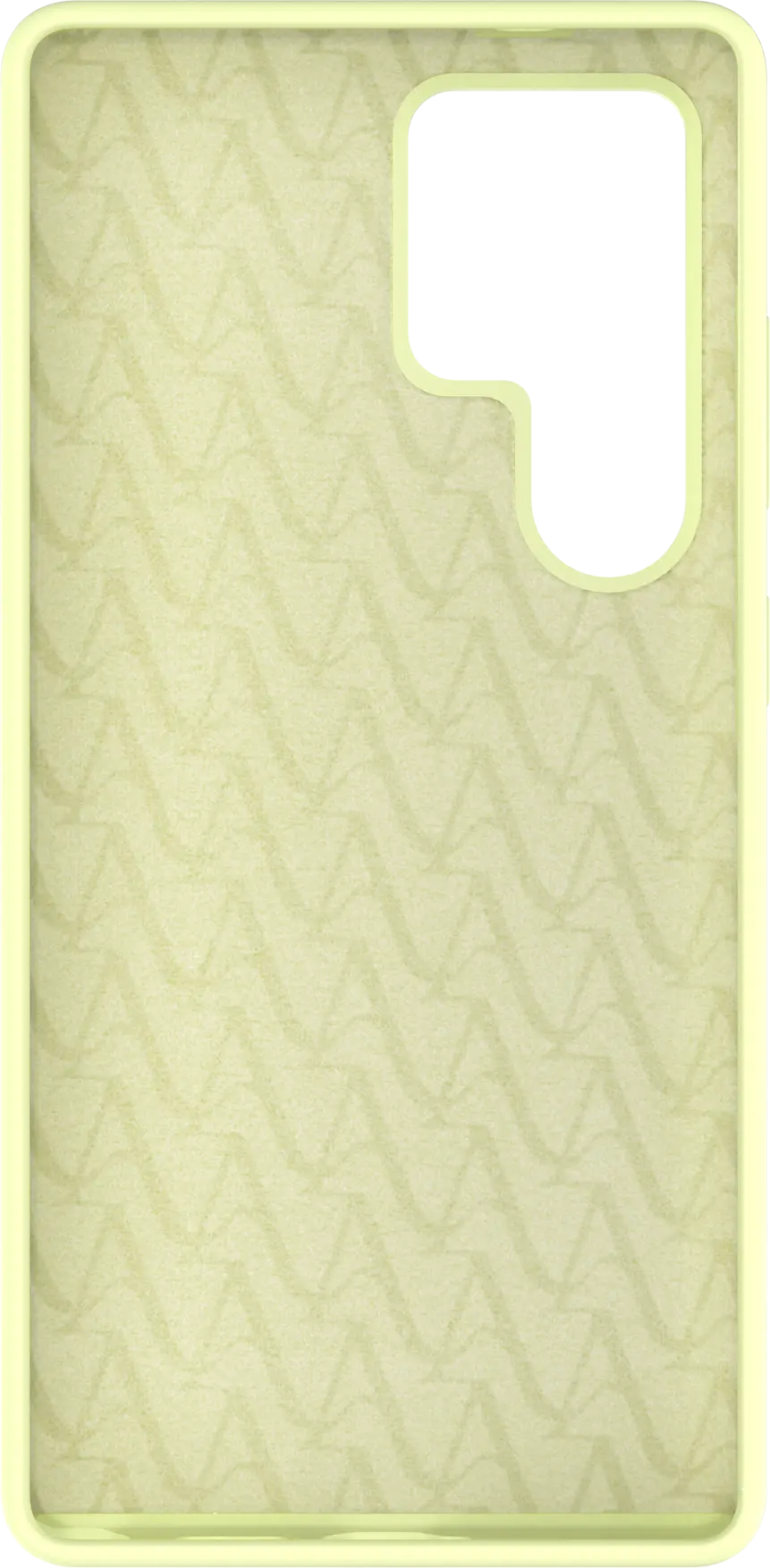AVY Samsung Galaxy S25 Ultra Hoesje Liquid Silicone met MagSafe Butter Yellow afbeelding 16