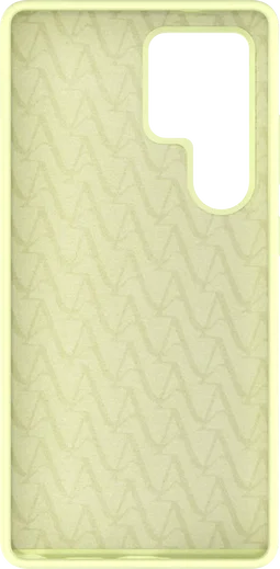AVY Samsung Galaxy S25 Ultra Hoesje Liquid Silicone met MagSafe Butter Yellow afbeelding 16