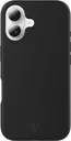 AVY Apple iPhone 16 Hoesje Liquid Silicone met MagSafe Zwart